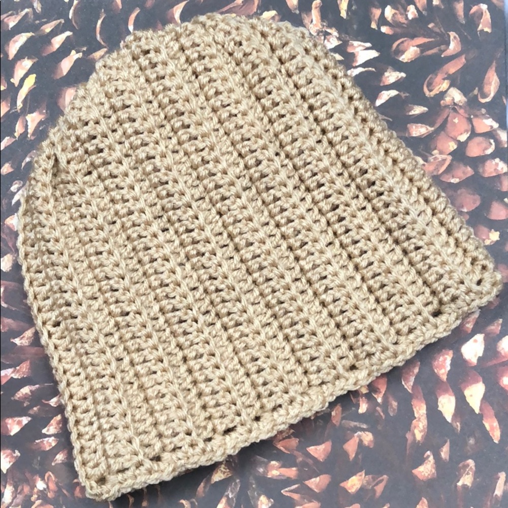 winter beanie hat handmade snow hat size adult or teen
